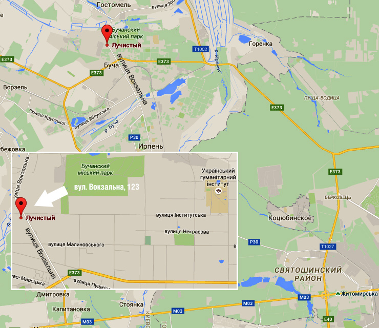 promen camp map